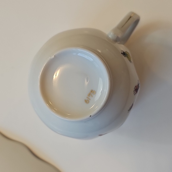 1Set Ardalt Japan Lenwile China Porcelain Plate & Cup Hand Painted Butterfly EUC - Picture 7 of 10